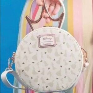 Loungefly Disney Princess Crown handled crossbody bag NWT